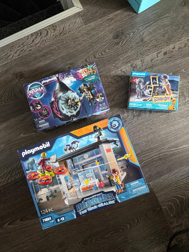 Playmobil Nieuwe Sets: Ayuma, Scooby-Doo, Dragons, Ophalen of Verzenden, Zo goed als nieuw