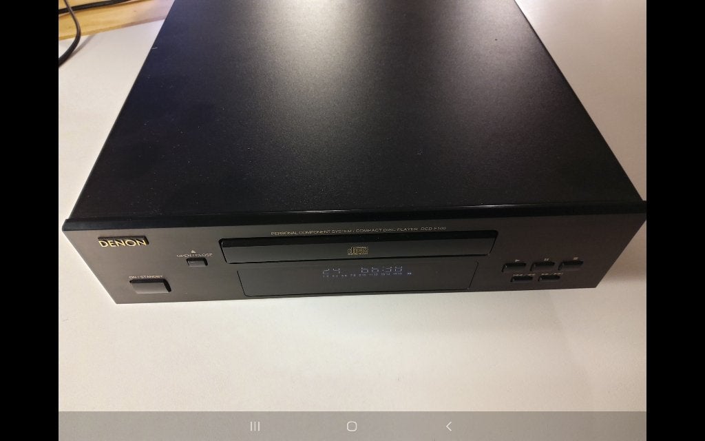 Denon dcd F100 mooi als loopwerk of compacte cd speler, Ophalen, Overige merken