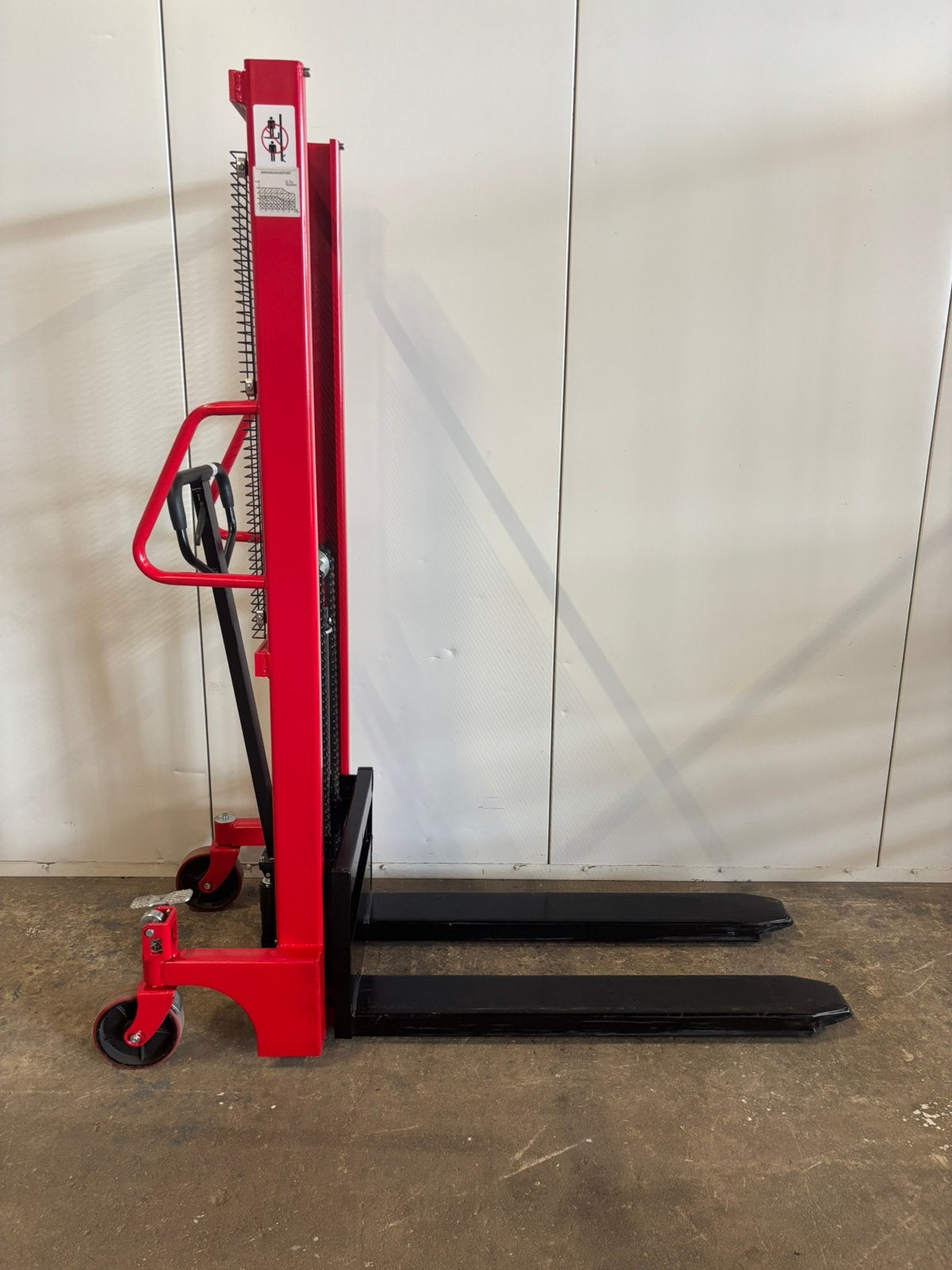 Stapelaar 160cm / handstapelaar / palletstapelaar lifter, Ophalen, Gebruikt, ., .