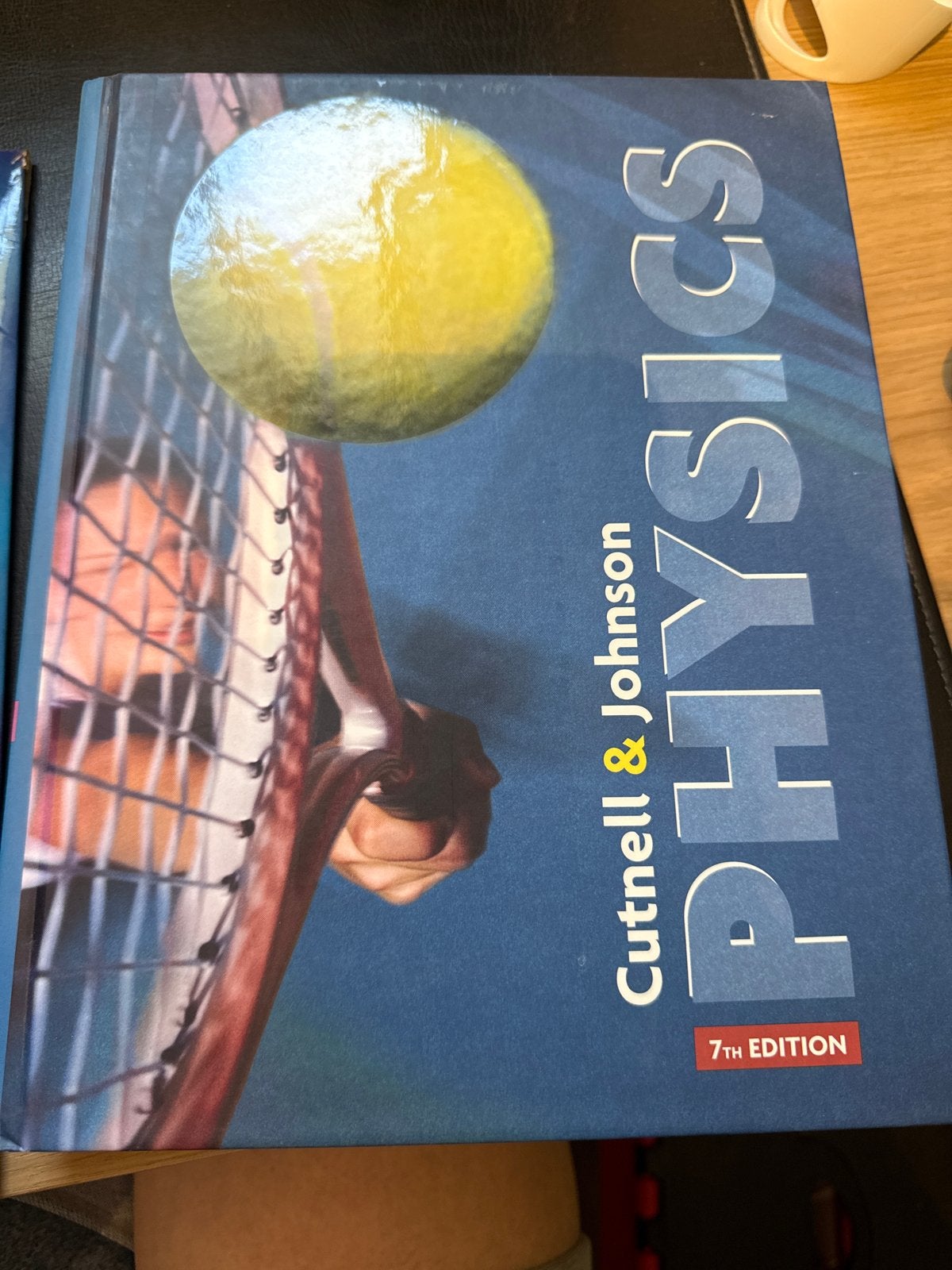 Physics 7th Edition - Cutnell & Johnson, Ophalen of Verzenden, Beta, Zo goed als nieuw, HBO