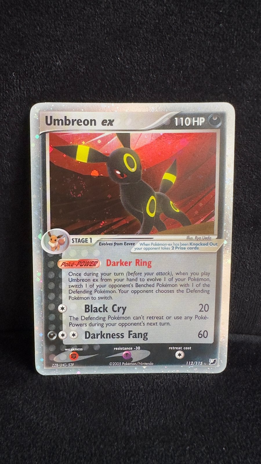 Umbreon ex (UF112), Ophalen of Verzenden, Zo goed als nieuw