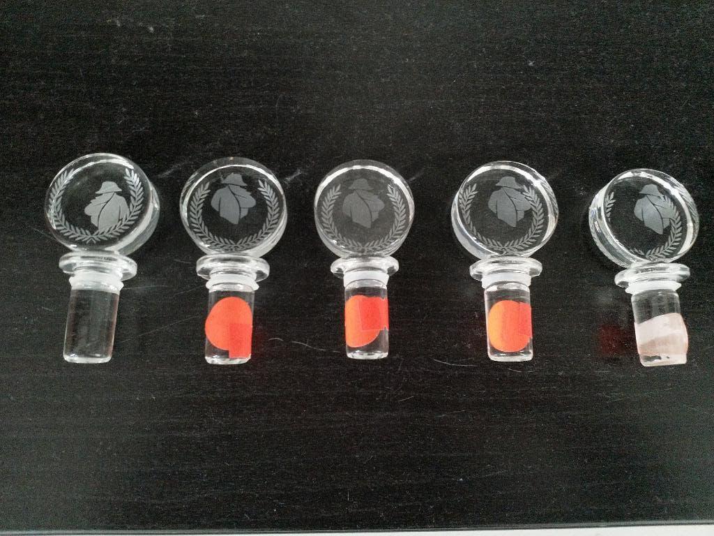 Glazen wijnfles kurken, Overige typen, Ophalen of Verzenden, Zo goed als nieuw