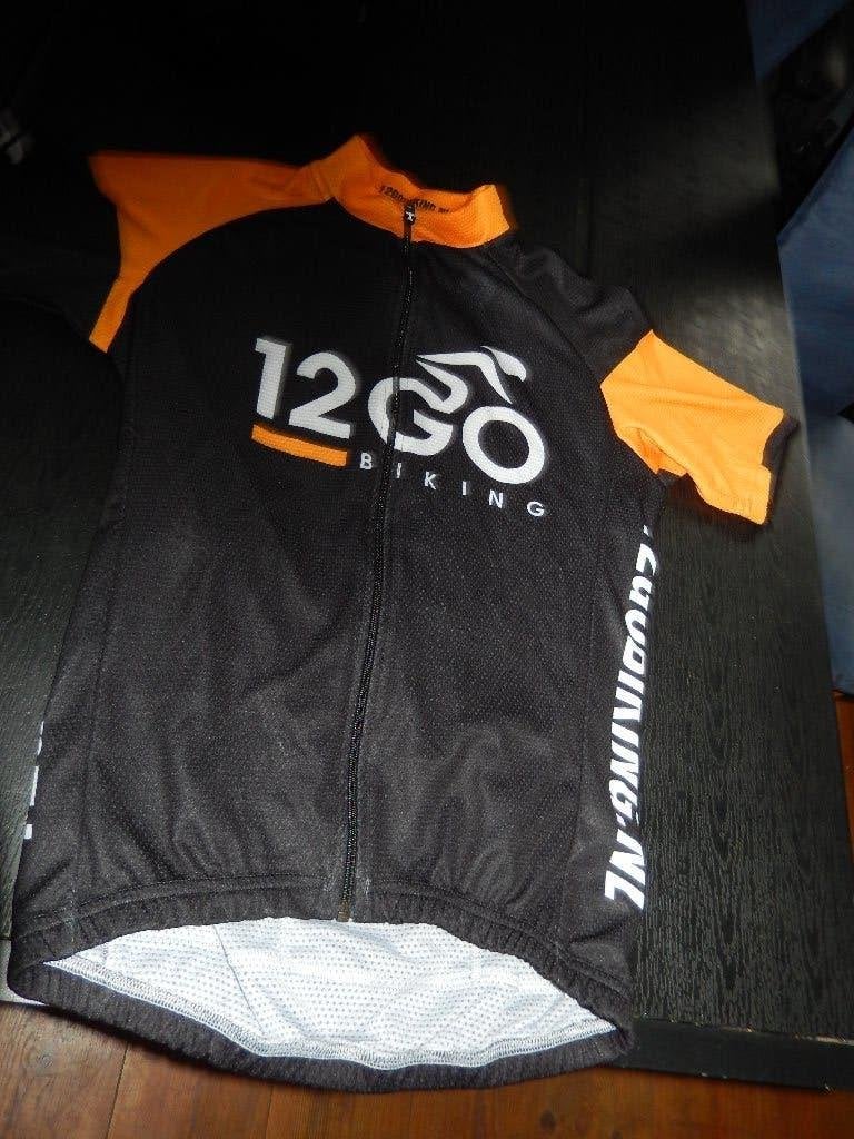 Wielrenshirt 12go maat S (zgan), Ophalen of Verzenden, Zo goed als nieuw, Bovenkleding