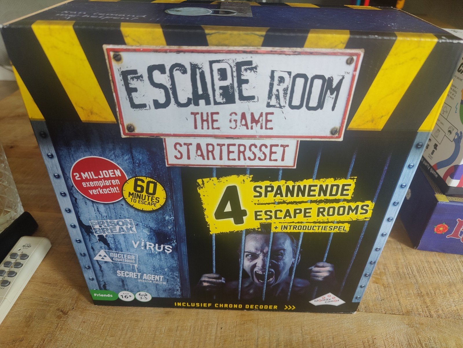 Escape Room The Game Startersset - 4 Spellen, Ophalen