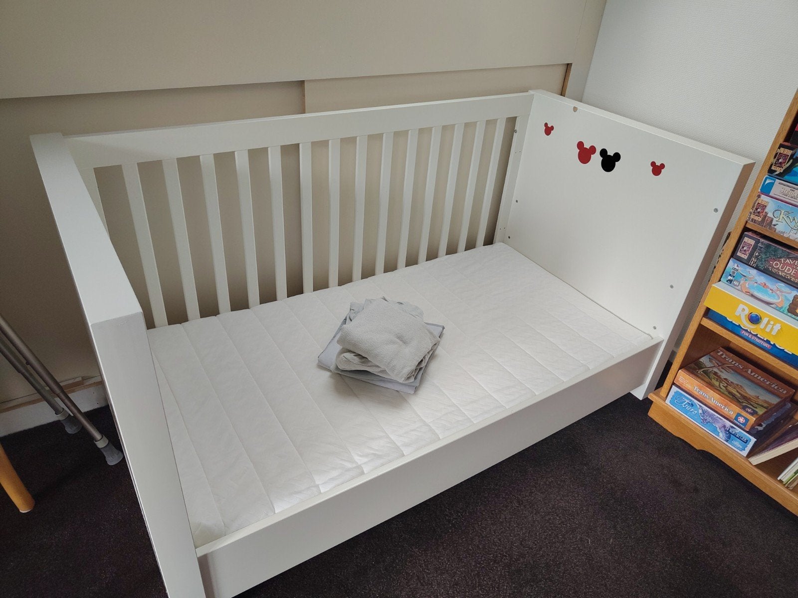 Kinderbedje / Montessori bed, 70 tot 85 cm, Zo goed als nieuw, Minder dan 140 cm, Ophalen