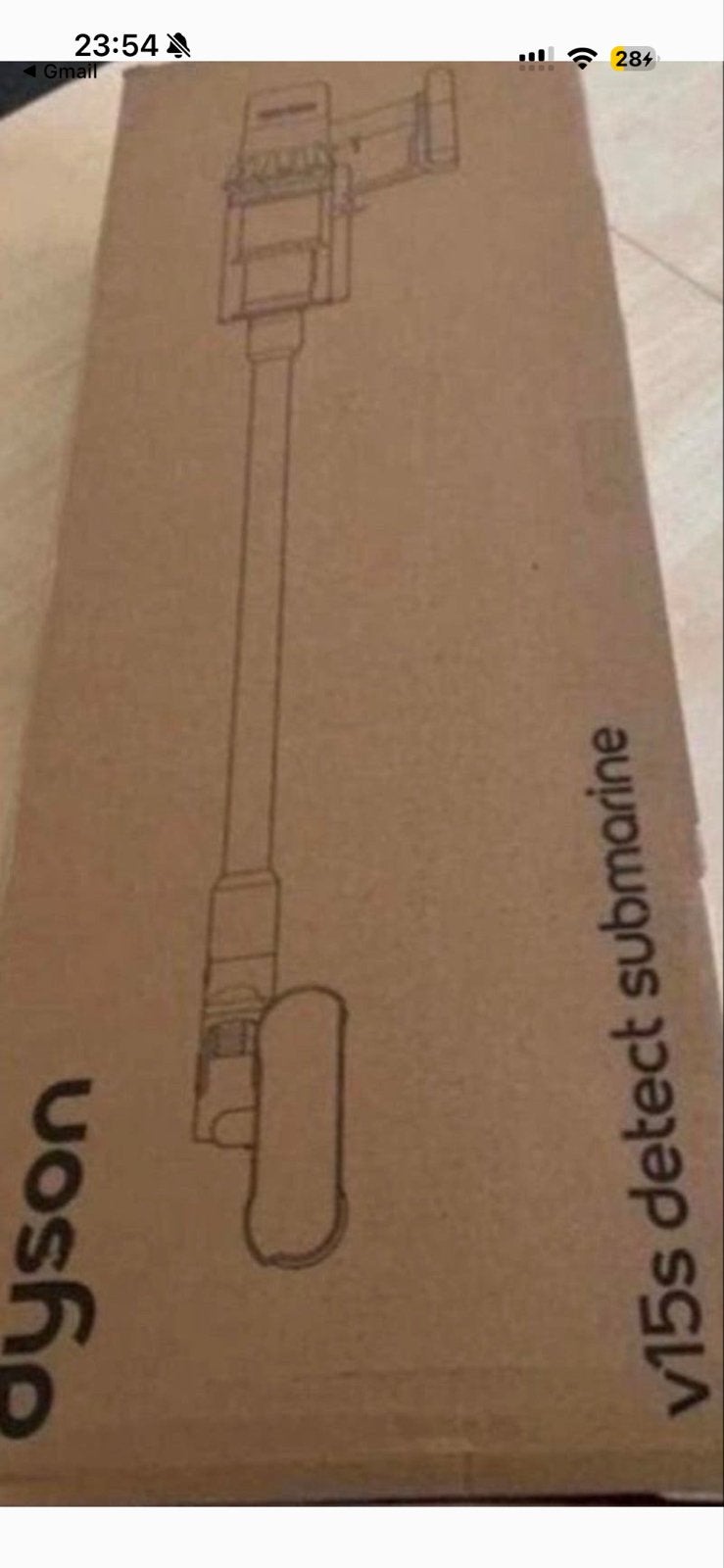 Nieuwe Dyson V15s Submarine met dweilfunctie - Geseald