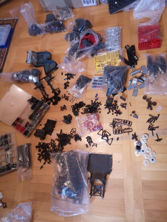F40 Pocher onderdelen verspreid (sommige nieuw nooit gebruik, Ophalen of Verzenden, Zo goed als nieuw, 1:5 t/m 1:8, Auto
