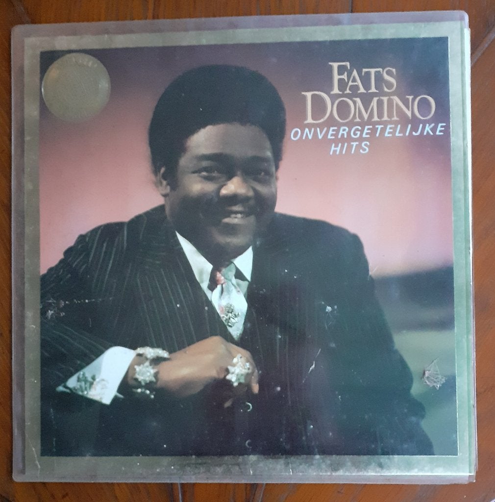 LP Fats Domino onvergetelijke hits, LP, Inclusief binnenhoes, Ophalen of Verzenden, Zo goed als nieuw