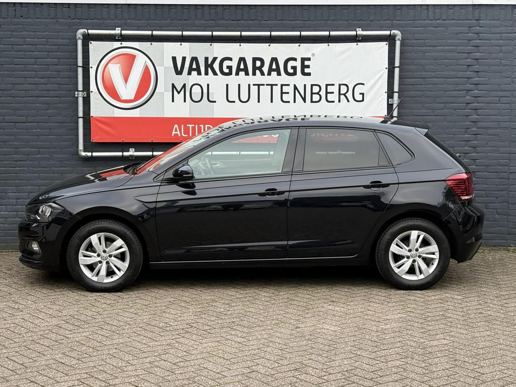 VOLKSWAGEN Polo 1.0 MPI 80pk Comfortline, APPLE CARPLAY, AIR, 1025 kg, Stof, Zwart, Origineel Nederlands