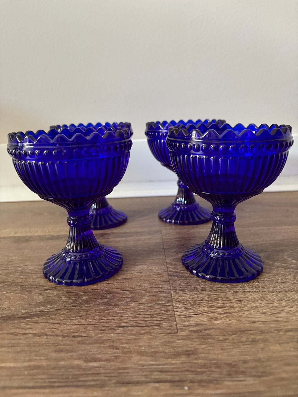 Iittala glazen marimekko 4 stuks -  dessertglazen, Ophalen