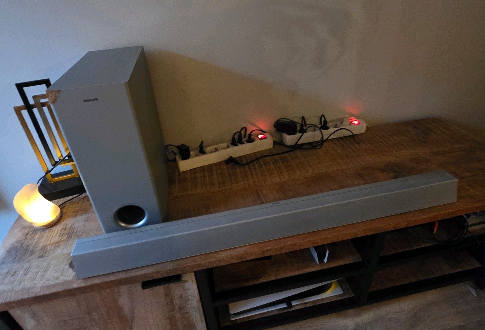 Philips HTL3325/10 soundbar met subwoofer Dolby audio, Ophalen, Bluetooth, Zo goed als nieuw