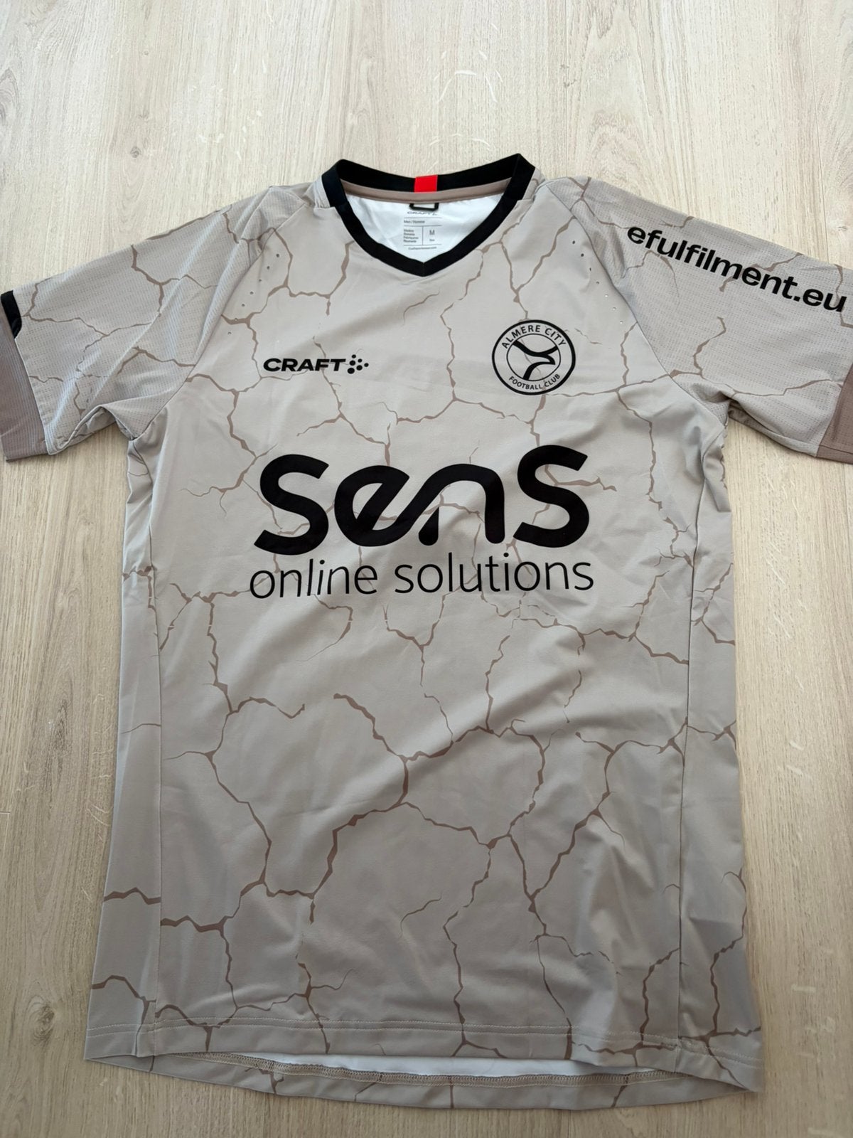 Bekershirt Almere City 24/25 Providence matchworn match worn, Ophalen of Verzenden, Zo goed als nieuw, Overige binnenlandse clubs