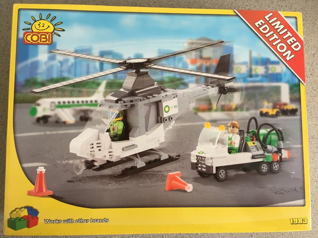 Superleuke helikopter tankwagen bouwblokjes (nieuw!) COBI, Ophalen of Verzenden, Zo goed als nieuw
