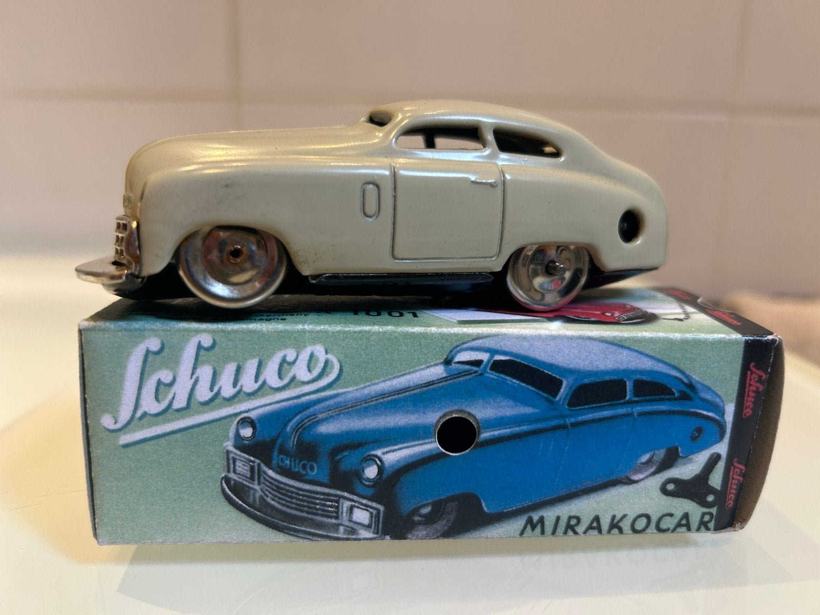 Schuco Mirakocar 1001 - Vintage Speelgoedauto met Doos, Ophalen