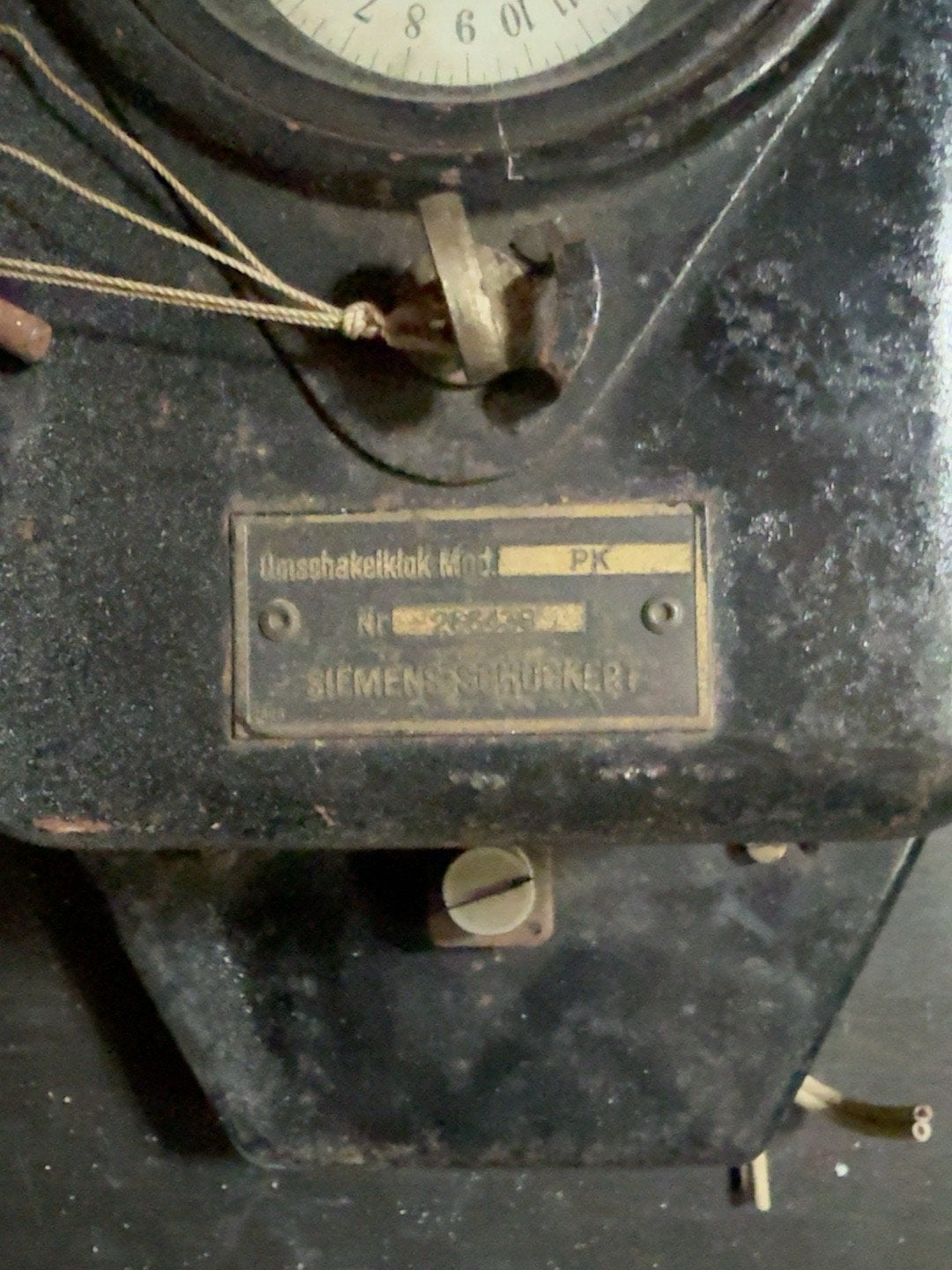 Antieke Siemens-Schuckert schakelklok / tijdschakelaar, Ophalen of Verzenden