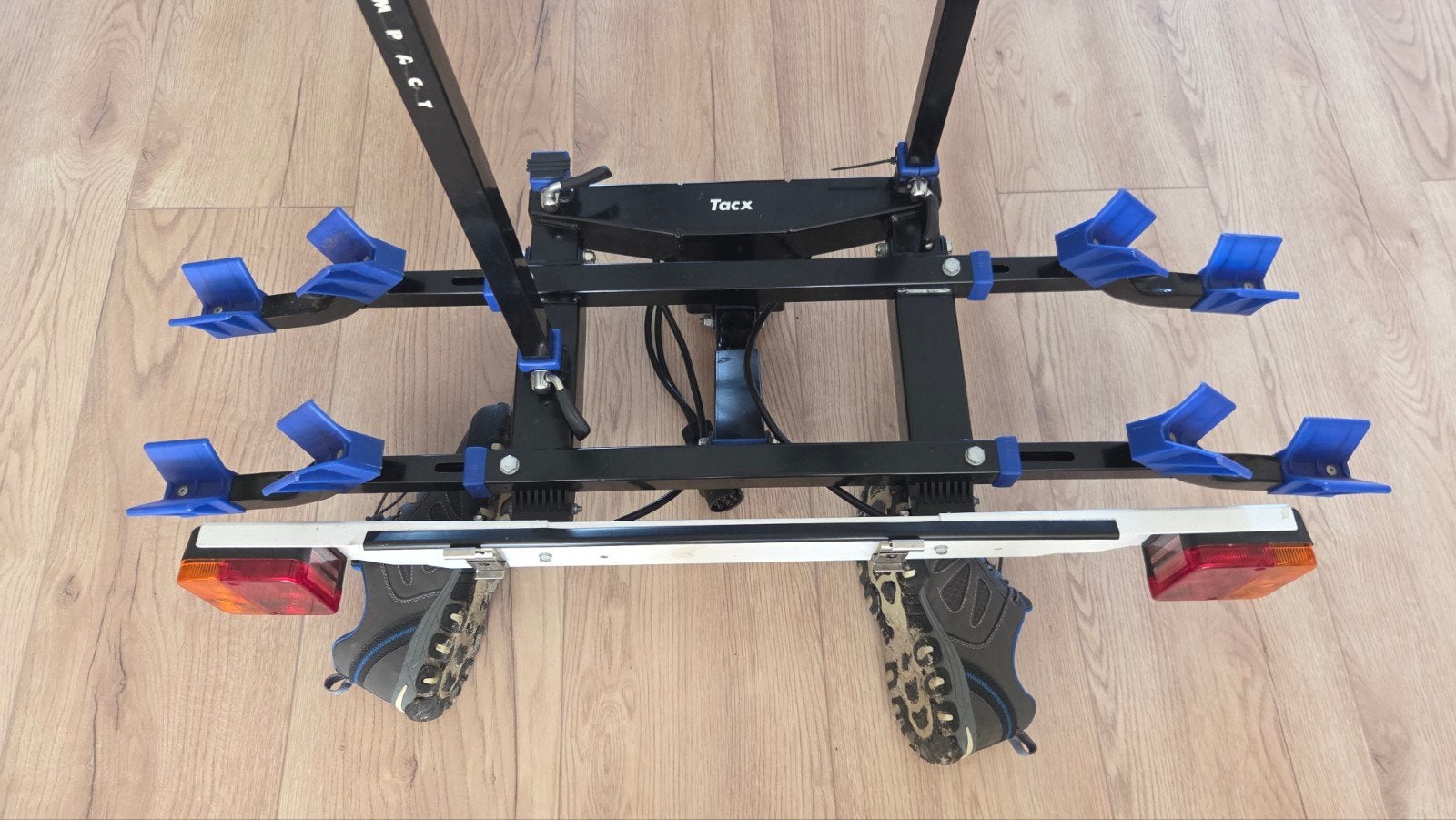 Tacx Compact fietsendrager voor trekhaak, Ophalen, 2 fietsen, Gebruikt, Trekhaakdrager