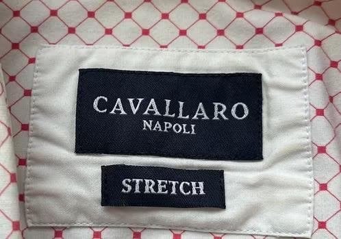 Cavallaro Napoli blouse rood/wit maat 40, Ophalen of Verzenden, Zo goed als nieuw, Maat 38/40 (M), Rood