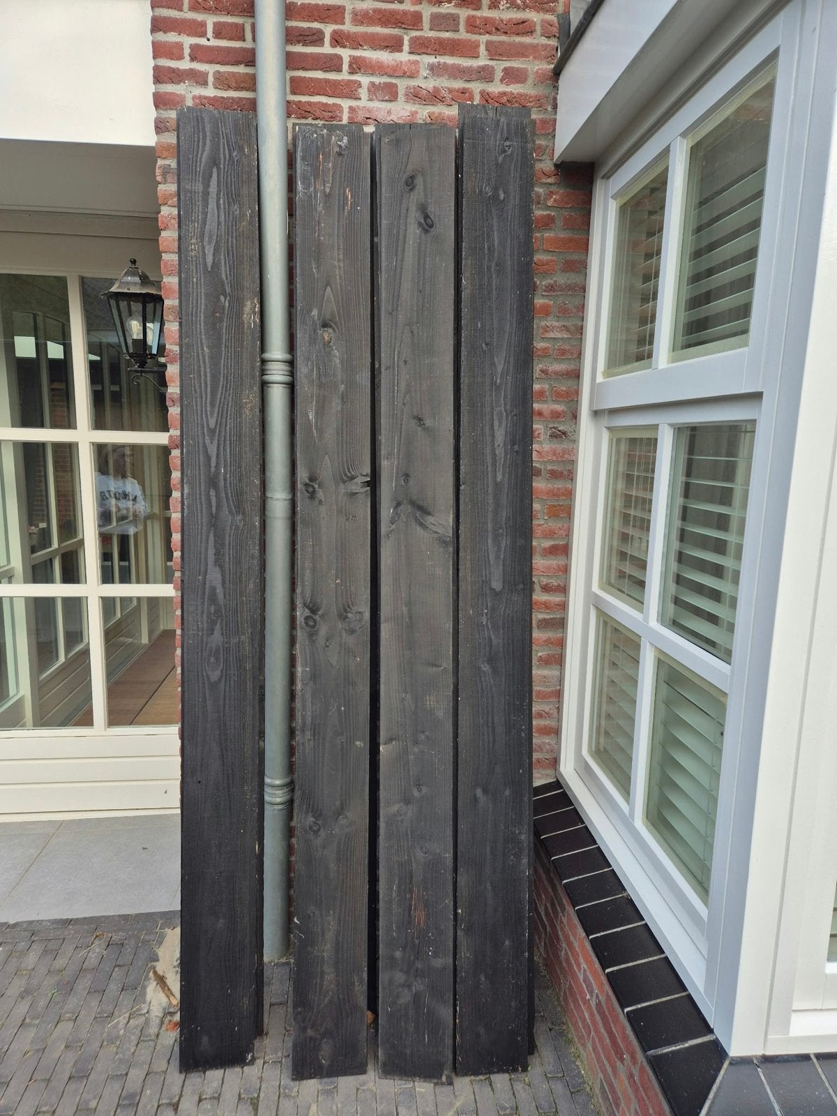 Zweeds rabat planken - 16 stuks (ca. 2,5m per stuk), Ophalen, Gebruikt, 200 tot 250 cm, Plank