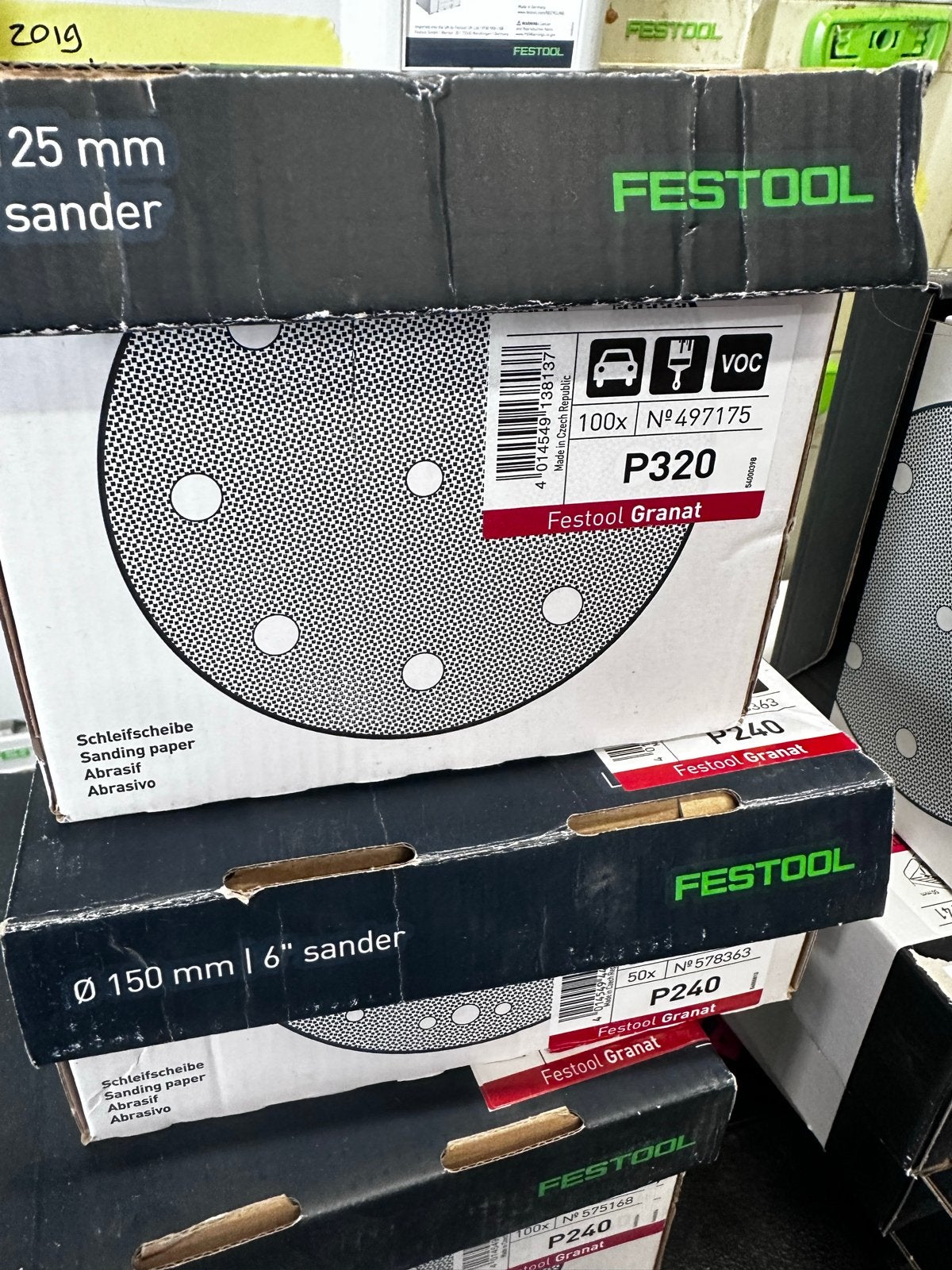 Festool Granat Schuurpapier P320, Ophalen of Verzenden, Nieuw, Minder dan 600 watt, Overige typen