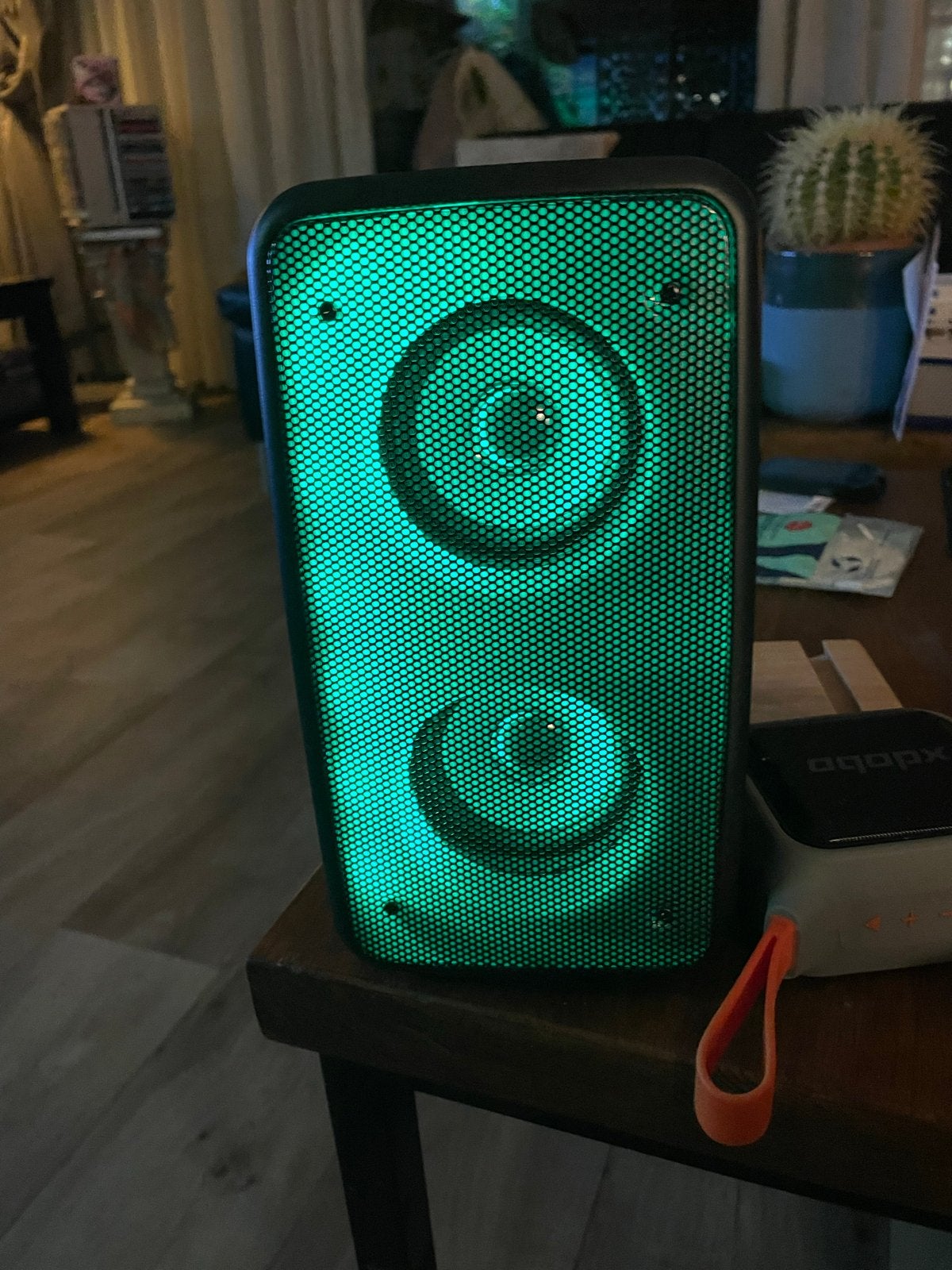 Draagbare Party Speaker met LED Verlichting en Bluetooth, Overige merken, Gebruikt, Party speaker, Ophalen of Verzenden