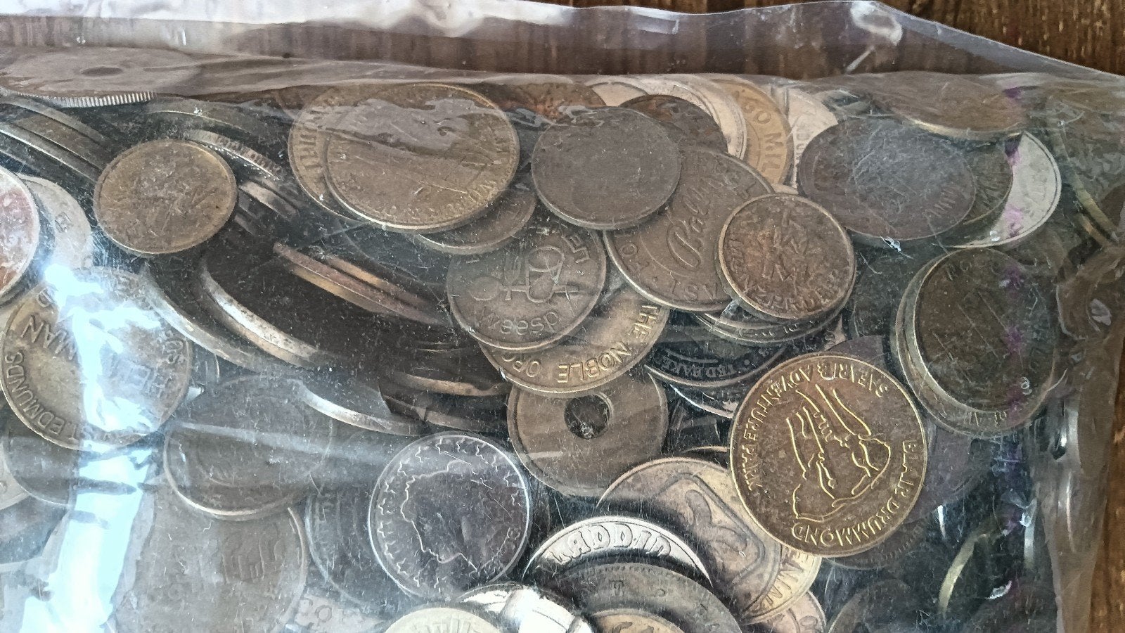 9 kg penningen doe een reëel bod en ze kunnen van jou zijn, Ophalen of Verzenden, Overige materialen