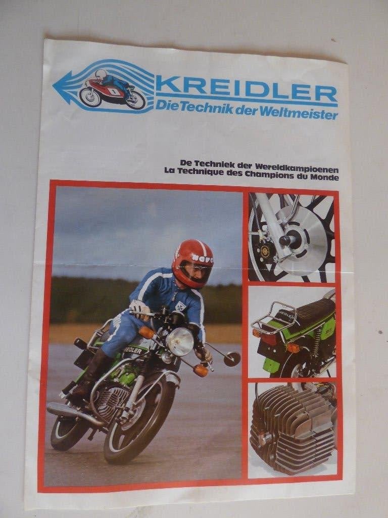 KREIDLER FOLDER, Ophalen of Verzenden, Nieuw