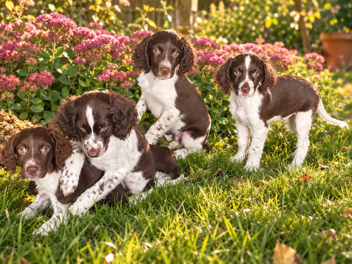 Prachtige speelse HEIDEWACHTEL pups, Nederland, Overige rassen, CDV (hondenziekte), 8 tot 15 weken