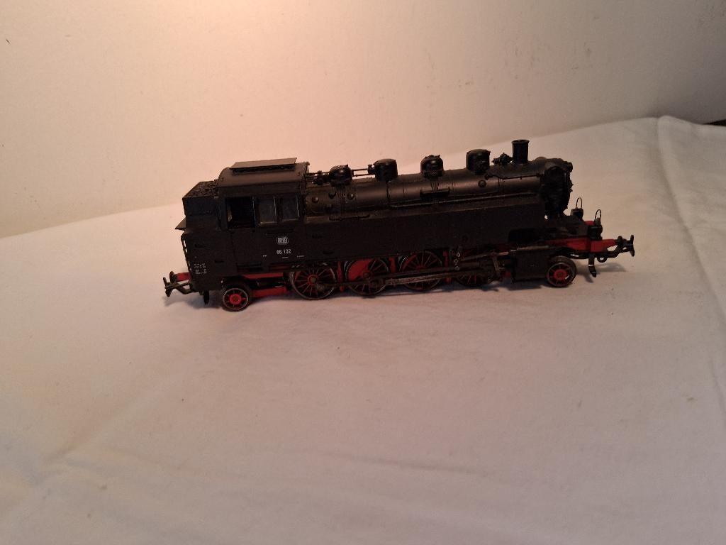 Märklin 3696 digitale tenderlocomotief BR86 DB AC, Wisselstroom, Gebruikt, Locomotief, Verzenden