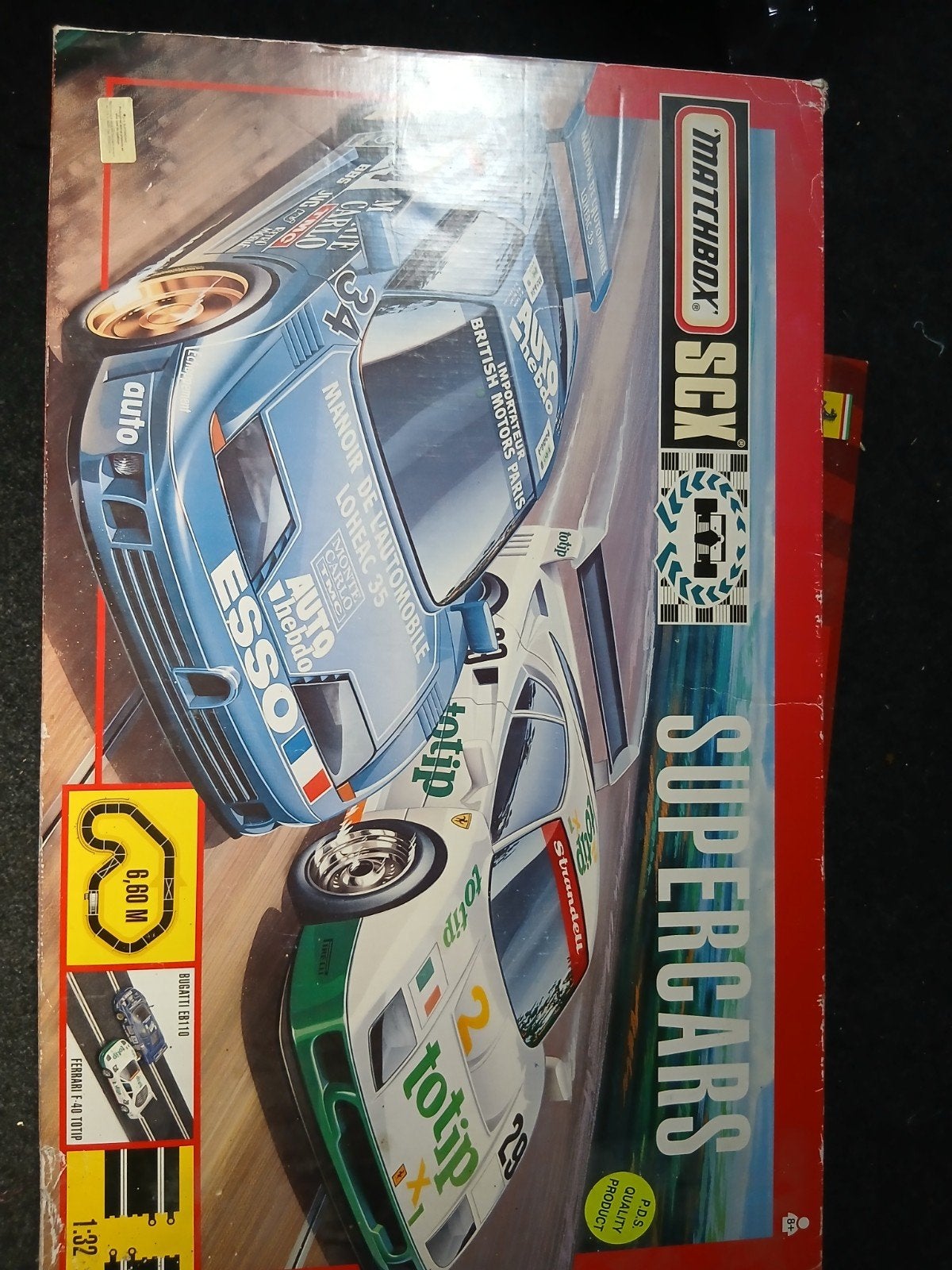 2x Racebaan: Matchbox Supercars & Carrera Ferrari GT Race, Carrera, Ophalen of Verzenden, Elektrisch, Racebaan