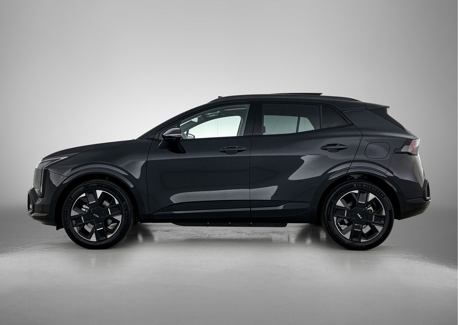 Kia Sportage 1.6 T-GDi Plug-in Hybrid GT-PlusLine Harman/Kar, Auto's, 12 maanden, Zwart, 4 cilinders, Zwart