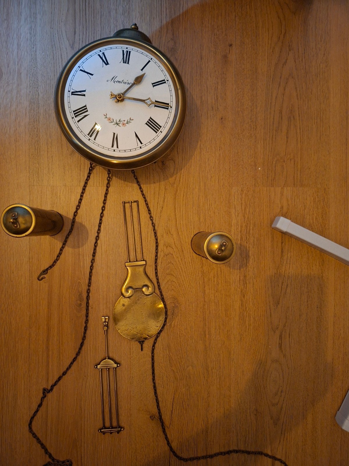 wandklok, Huis en Inrichting, Woonaccessoires | Klokken, Ophalen, Gebruikt, Wandklok