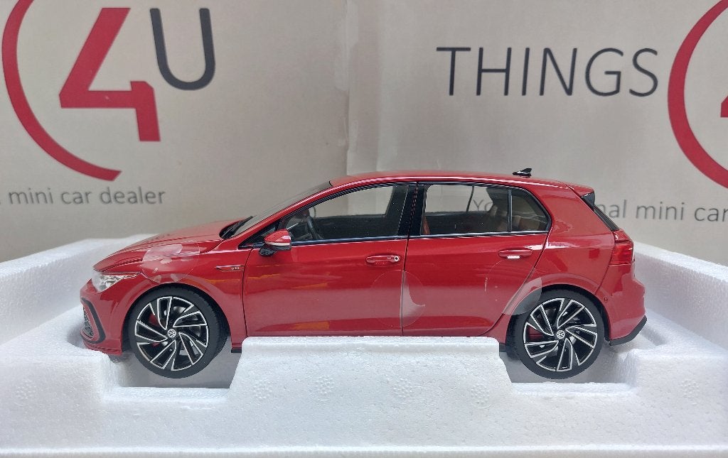 Norev 1:18 Volkswagen Golf 8 GTI 2024 rood nieuw in doos, Ophalen of Verzenden, Nieuw, Auto, Norev
