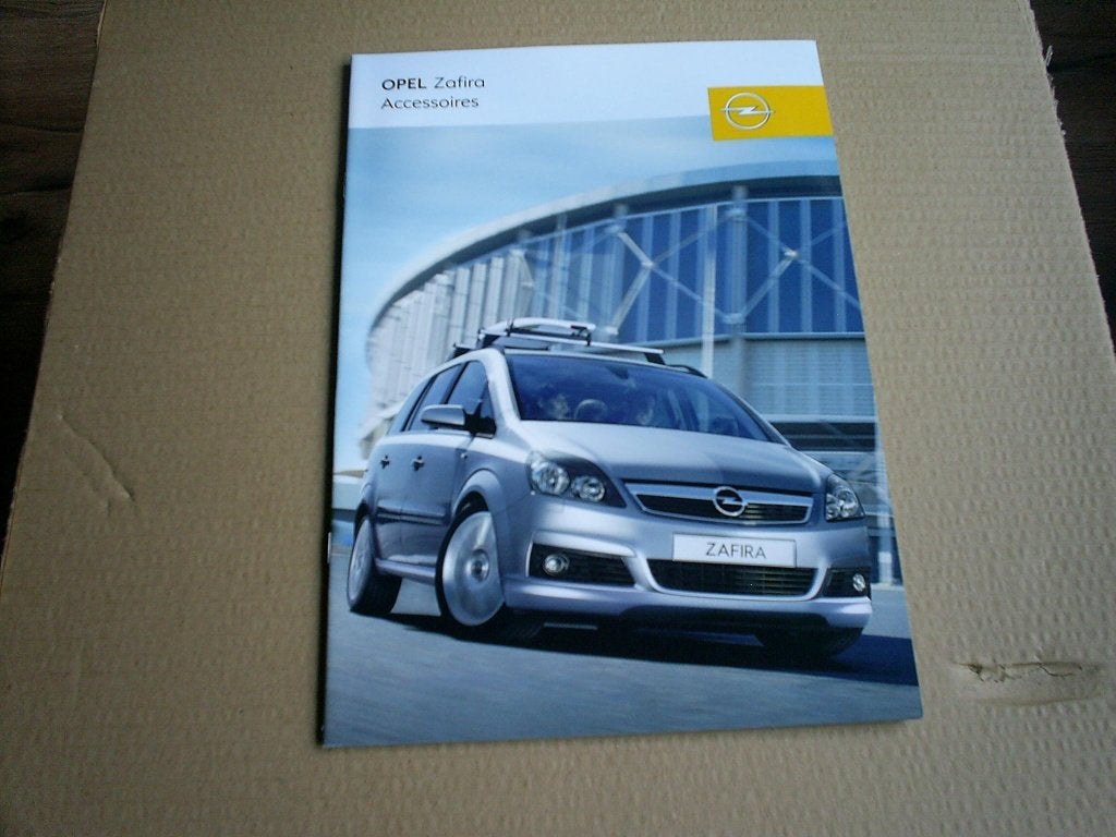 Opel Zafira Accessoires 6 / 2005 20 pag., Verzenden, Zo goed als nieuw, Opel