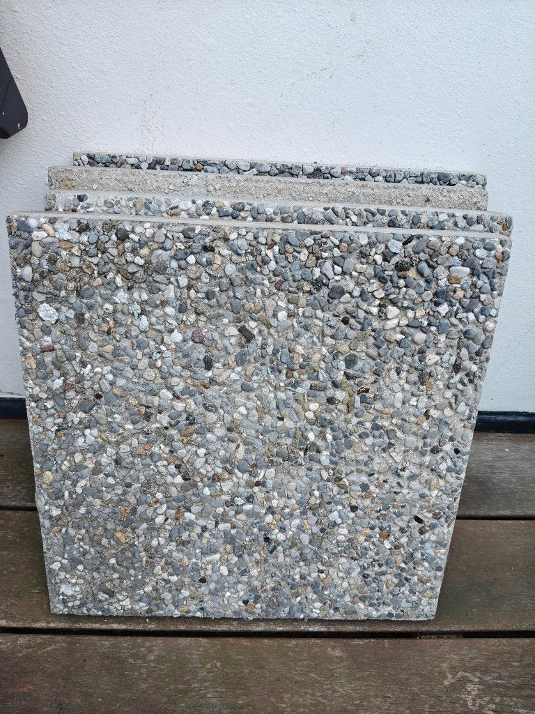 Set van 4 grindplaten, Tuin en Terras, Ophalen