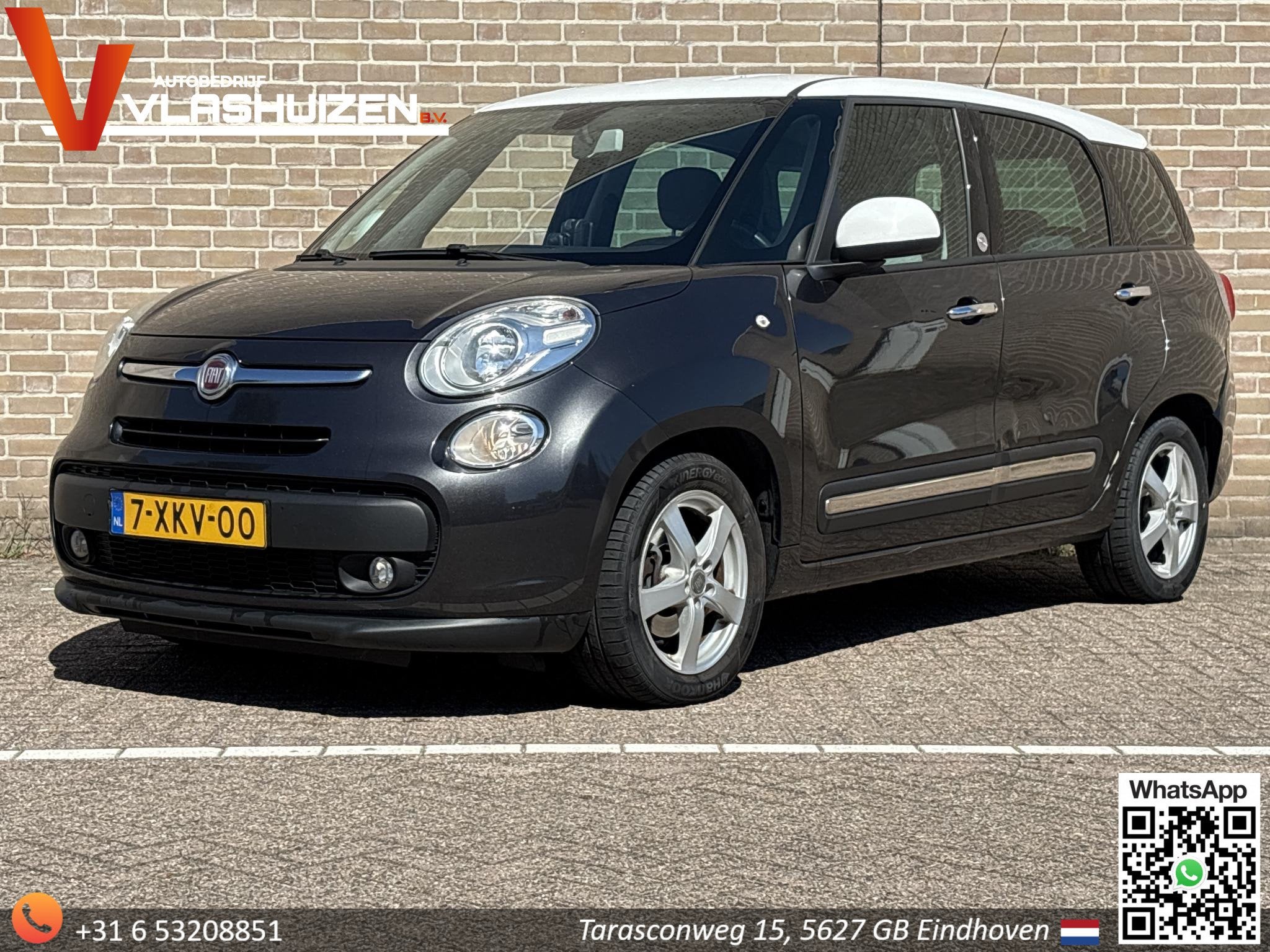 Fiat 500 L Living 0.9 TwinAir Easy | Navi | Climate | Cruise, Auto's, Stof, Gebruikt, Euro 6, Origineel Nederlands