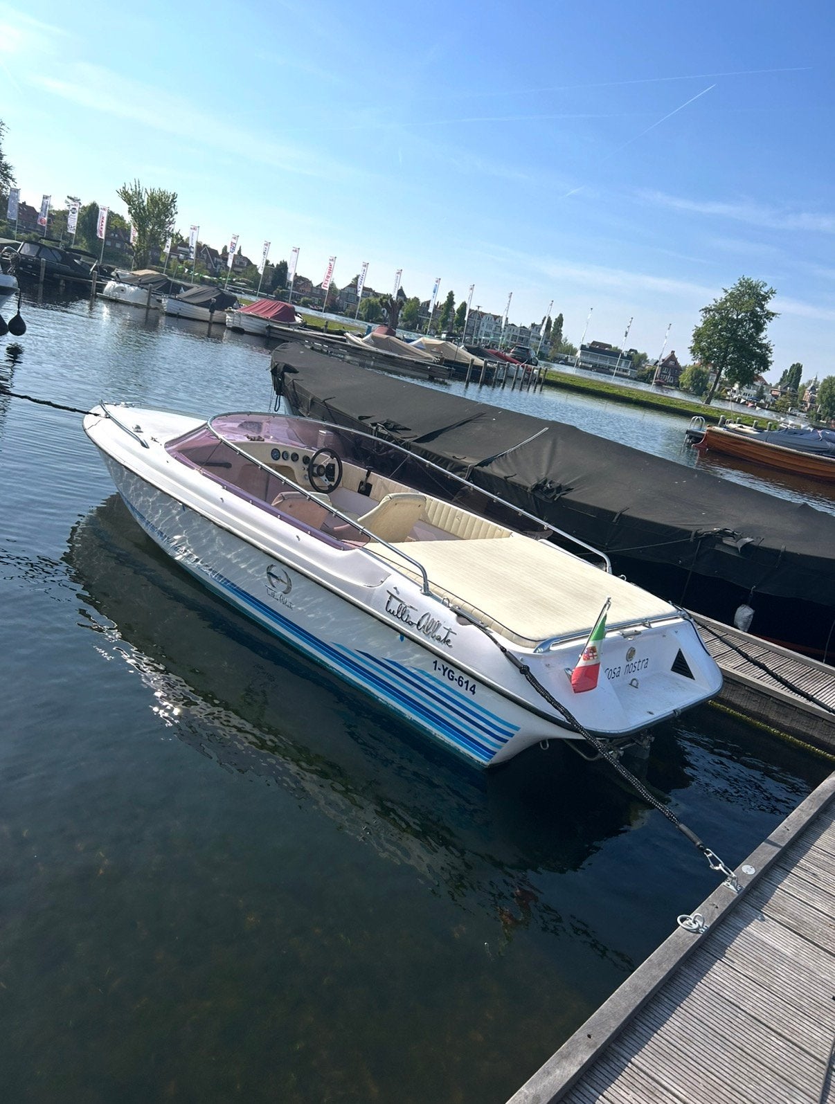 Tullio Abbate Sea Star 19 speedboot, Watersport en Boten, Speedboten, Gebruikt, Overige merken, Benzine, 120 tot 200 pk, Binnenboordmotor