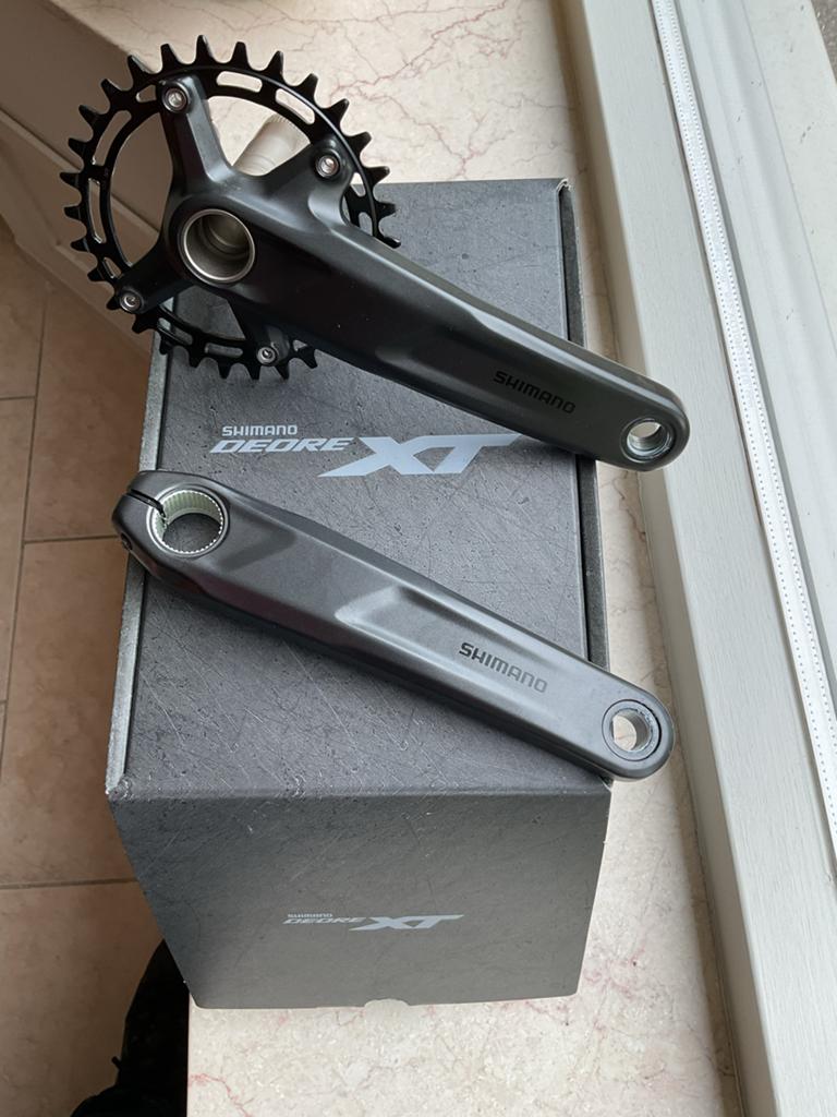 Shimano Crankstel FC-MT511-1  (1x12-speed), Fietsen en Brommers, Fietsonderdelen, Crankstel of Pedalen, Nieuw, Ophalen of Verzenden