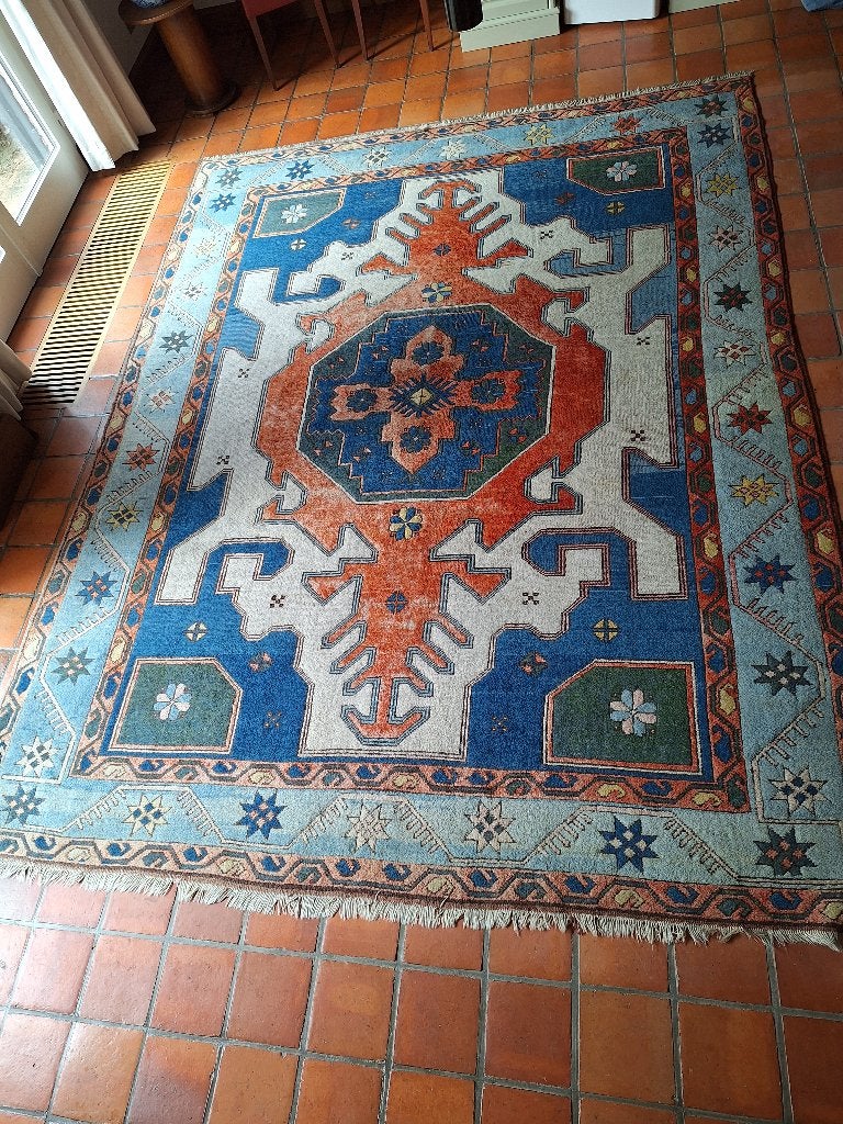 Tapijt Perzisch, Perzisch, 200 cm of meer, Ophalen of Verzenden, Zo goed als nieuw