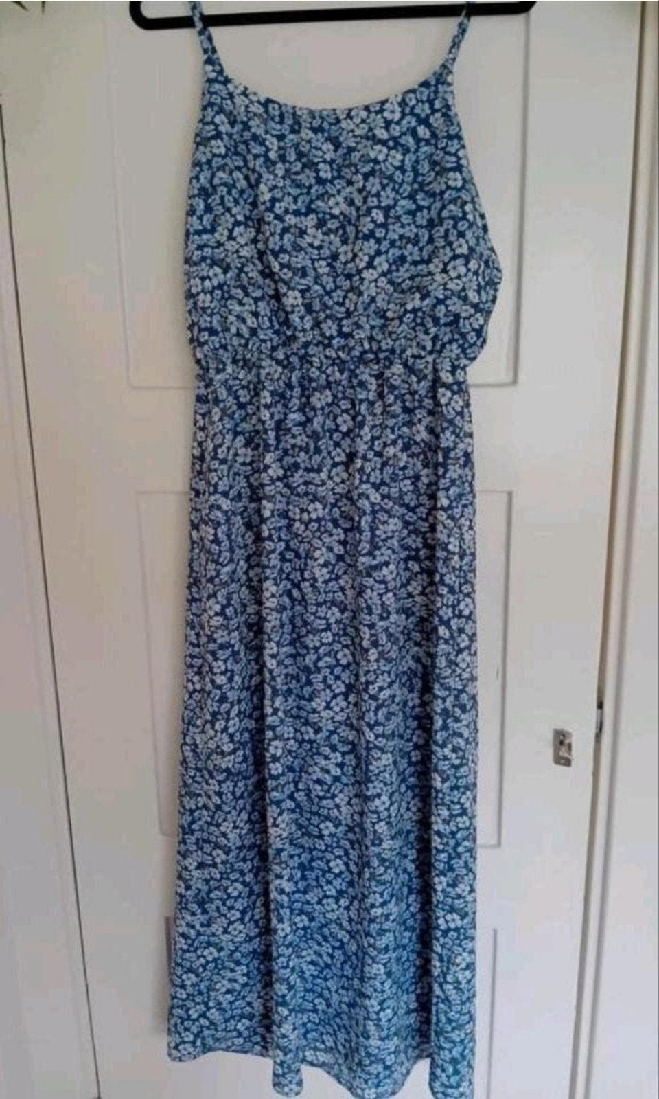 uitverkoop Only maxijurk zomerjurk maat 38 blauw bloemen, Maat 38/40 (M), Only, Blauw, Ophalen of Verzenden