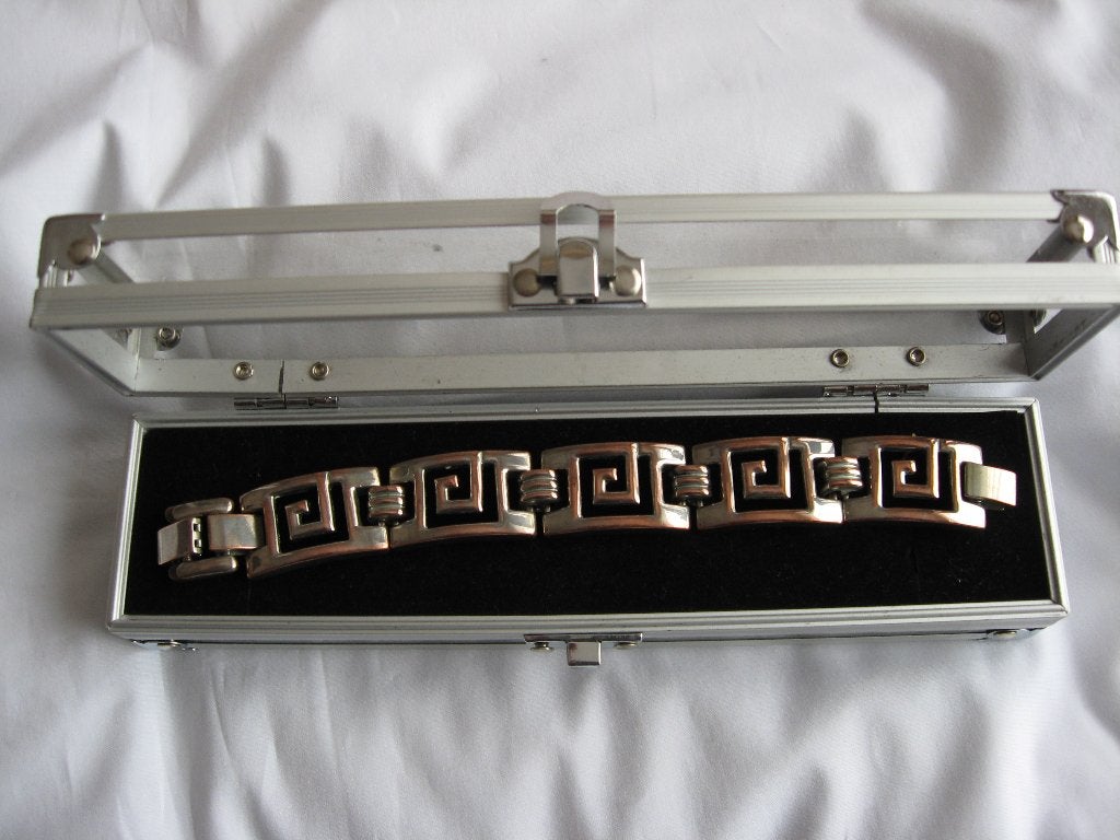 Heren Armband, Ophalen of Verzenden, Nieuw, Zilver, Staal