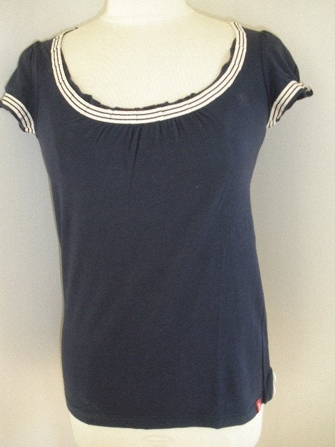 EDC by ESPRIT t- shirt blauw maat S, Maat 38/40 (M), Blauw, Ophalen of Verzenden, Zo goed als nieuw