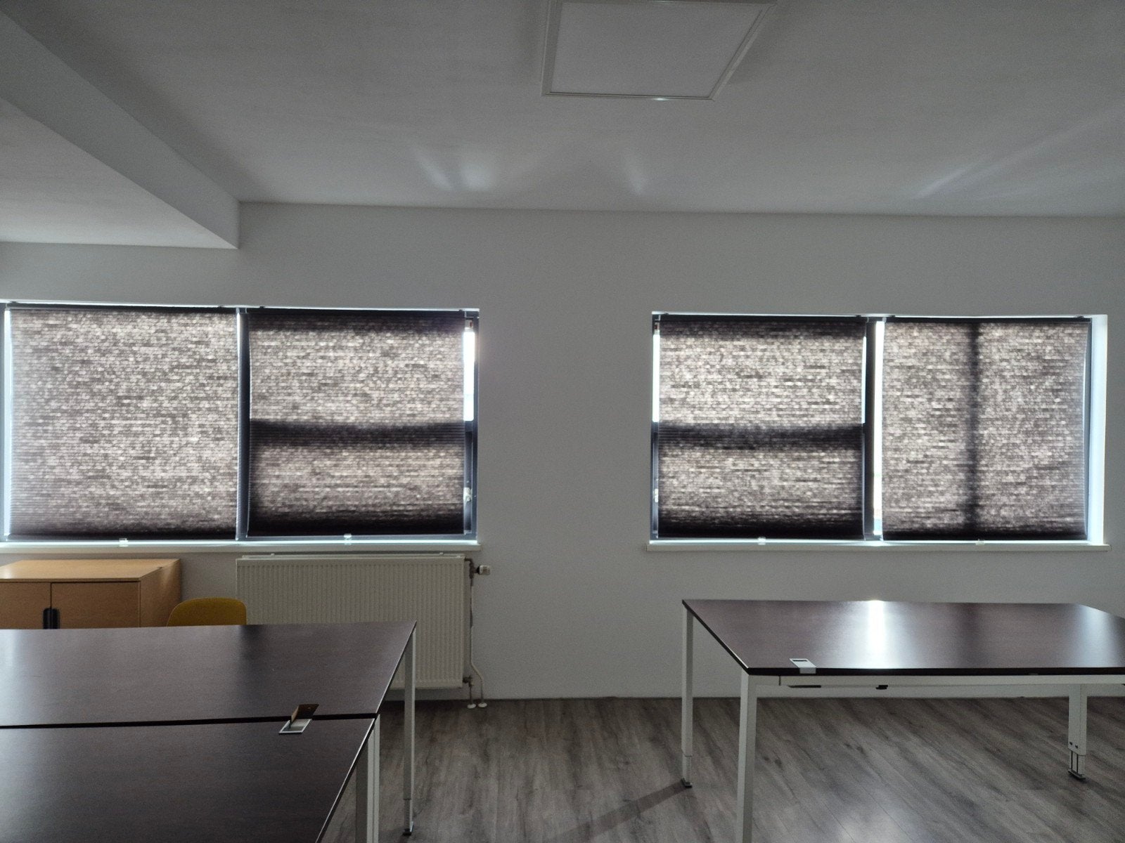 8x HOPPVALS Plisségordijn, dubbel, grijs, 120x210 cm, Ophalen, 120 cm, 210 cm, Zo goed als nieuw