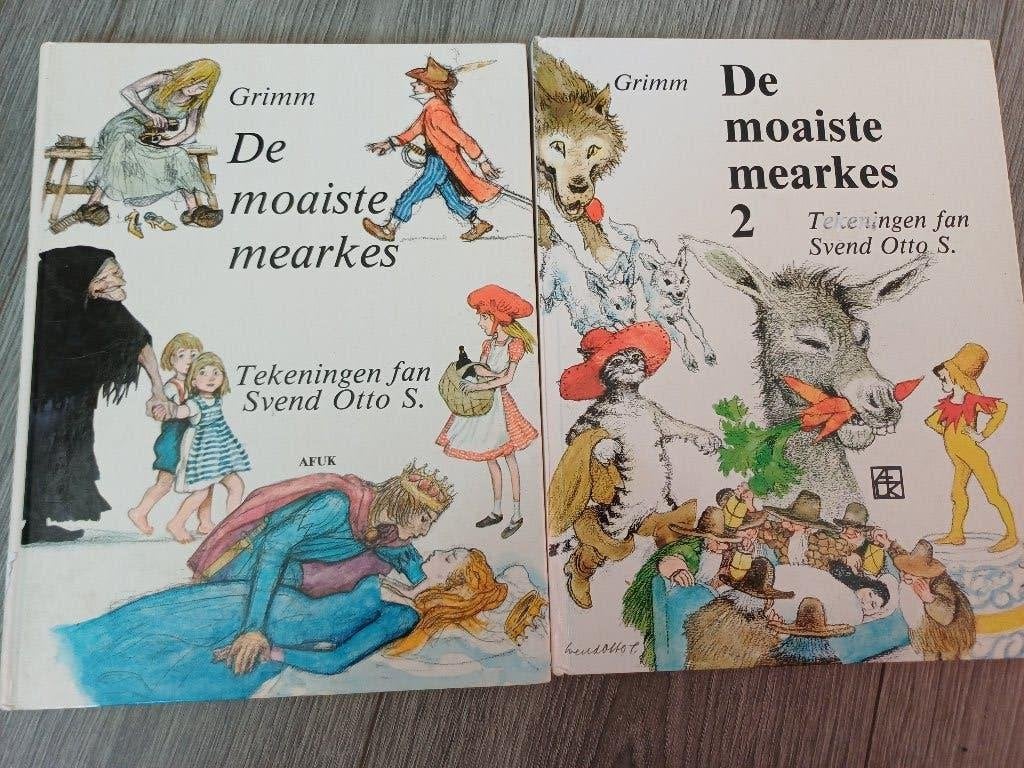 Grimm De moaiste mearkes 1 en 2, Ophalen of Verzenden, Gelezen, Gebroeders Grimm
