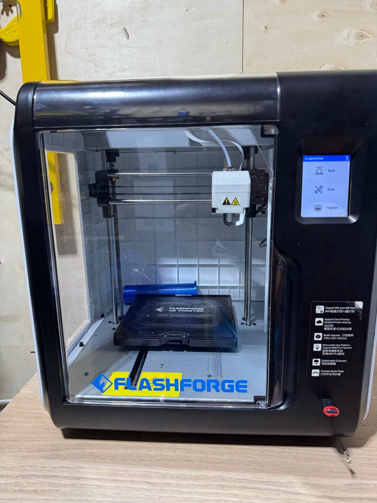FlashForge Adventurer 3 3D-printer - Zo goed als nieuw, Computers en Software, 3D Printers, Zo goed als nieuw, Filament, Ophalen of Verzenden