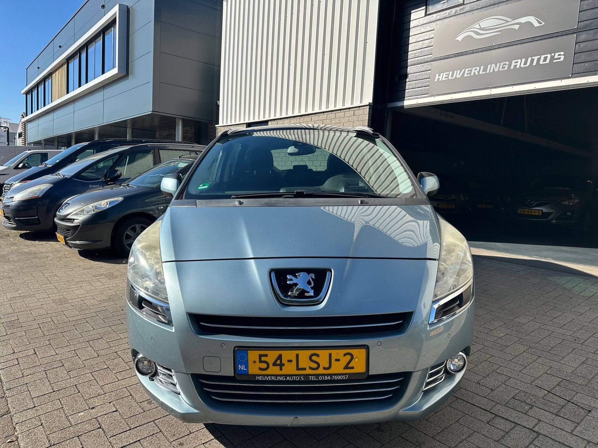 Peugeot 5008 1.6 GT 5p.| Automaat | Airco | Cruise | Pano |, Auto's, Euro 5, Stof, Gebruikt, Zwart