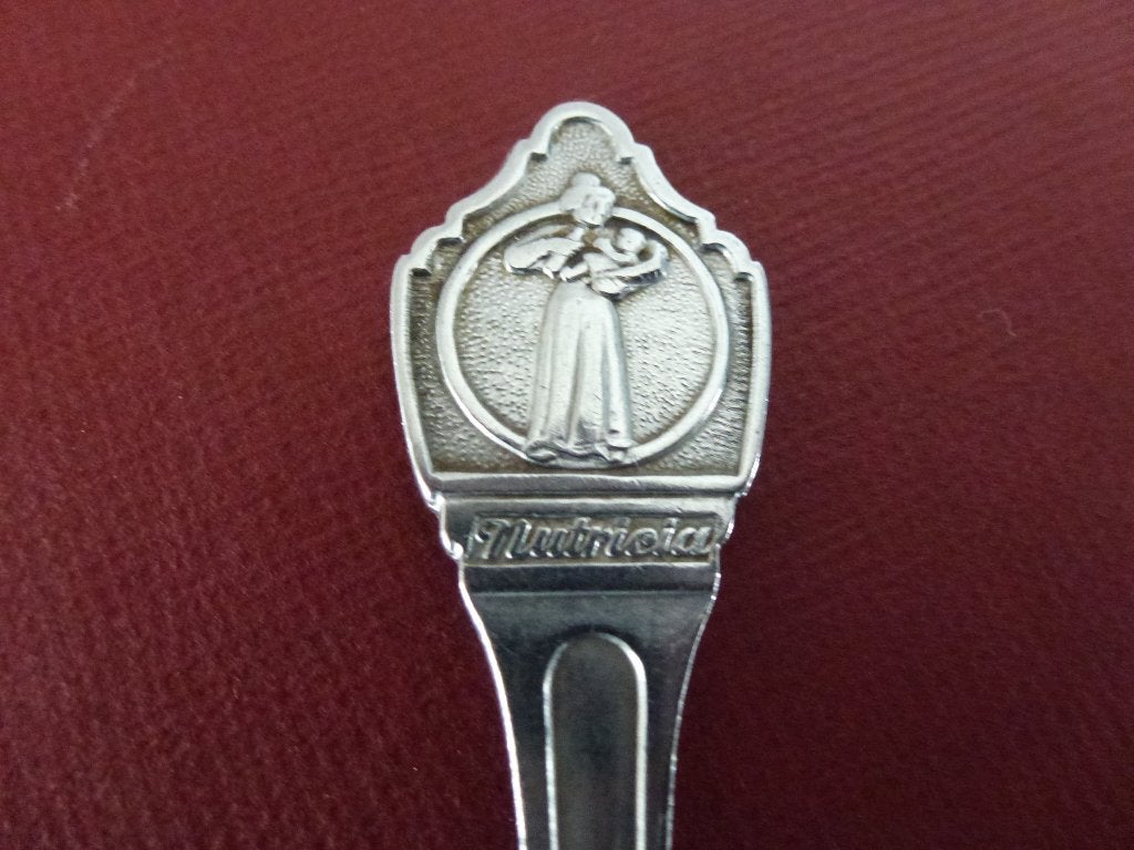 Vintage mooi kinderbestek van Nutricia jaren '50, Antiek en Kunst, Ophalen of Verzenden