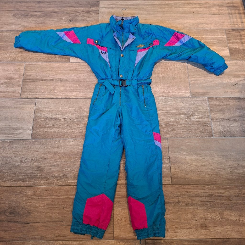 Vintage / retro 90s fout skipak maat M / 48 merk Monplay, Kleding | Heren, Maat 48/50 (M), Monplay, Ophalen of Verzenden, Gedragen