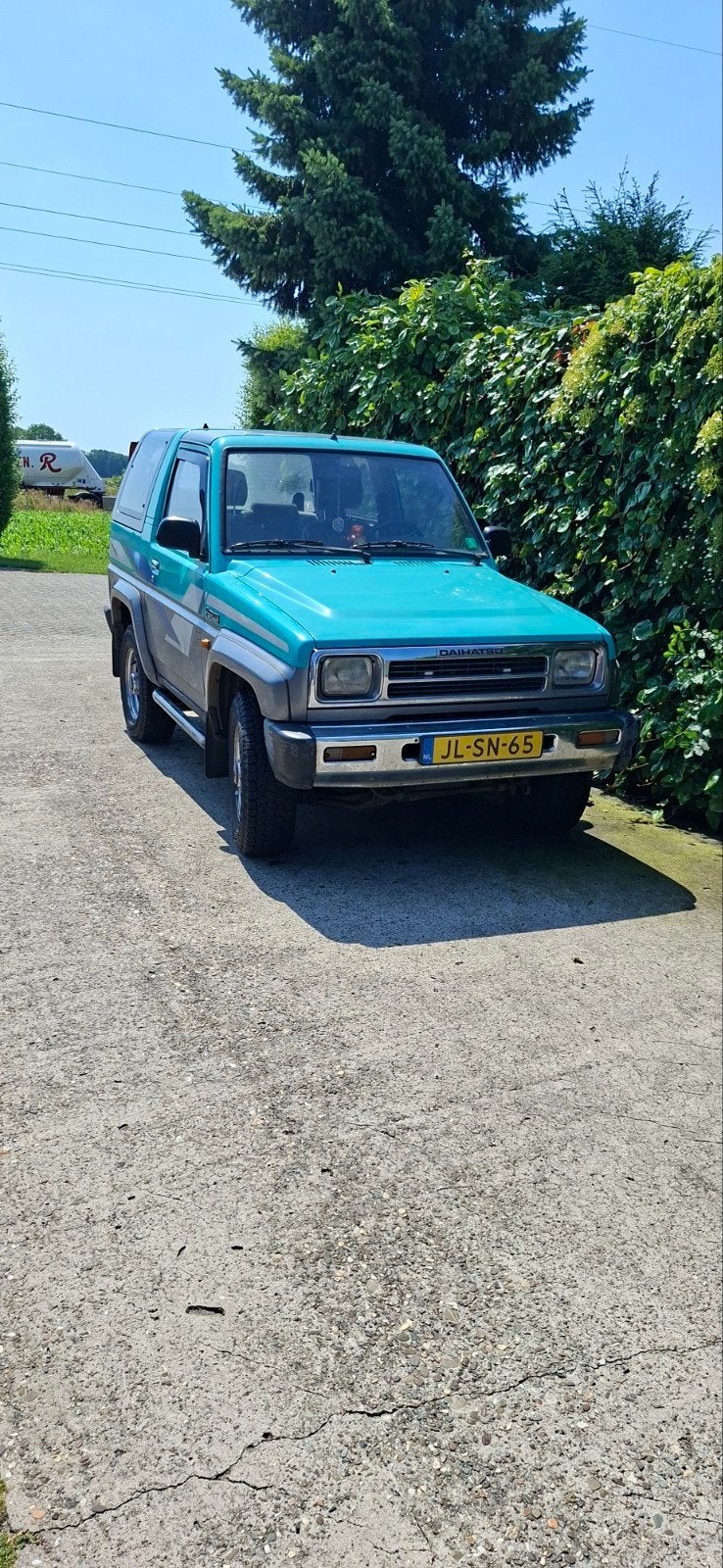 Daihatsu Feroza 1992 Groen, Feroza, 1340 kg, 4 cilinders, 1600 cc