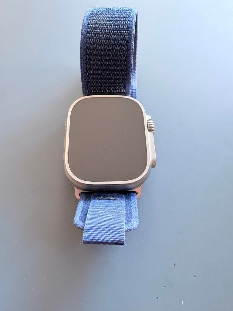 Apple Watch Ultra 2 titanium, Ophalen, Afstand, Blauw, IOS