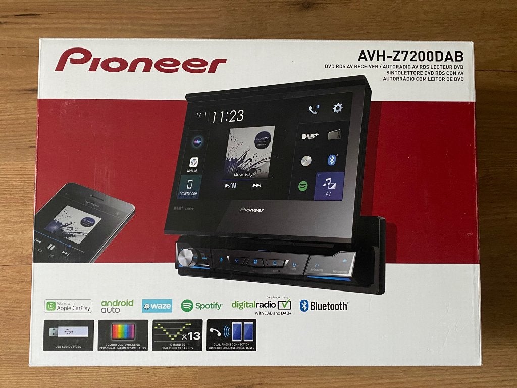 Pioneer AVH-Z7200DAB + Camper truck navigatie, Auto diversen, Autoradio's, Nieuw, Ophalen of Verzenden